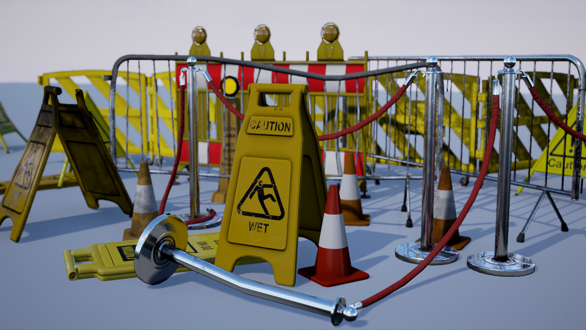Signs and Barriers | Fab
