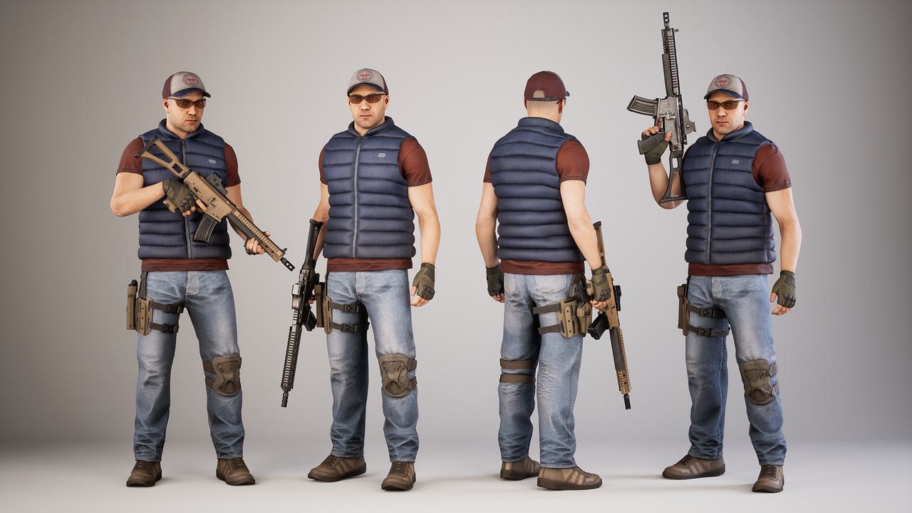 Media 1 for listing Casual Military Soldier 23