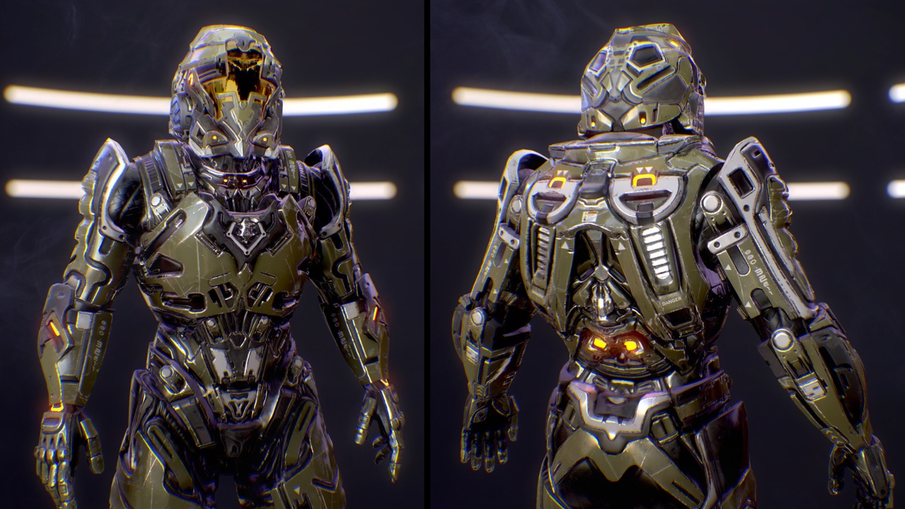 Media 1 for listing Sci-Fi Armor 1
