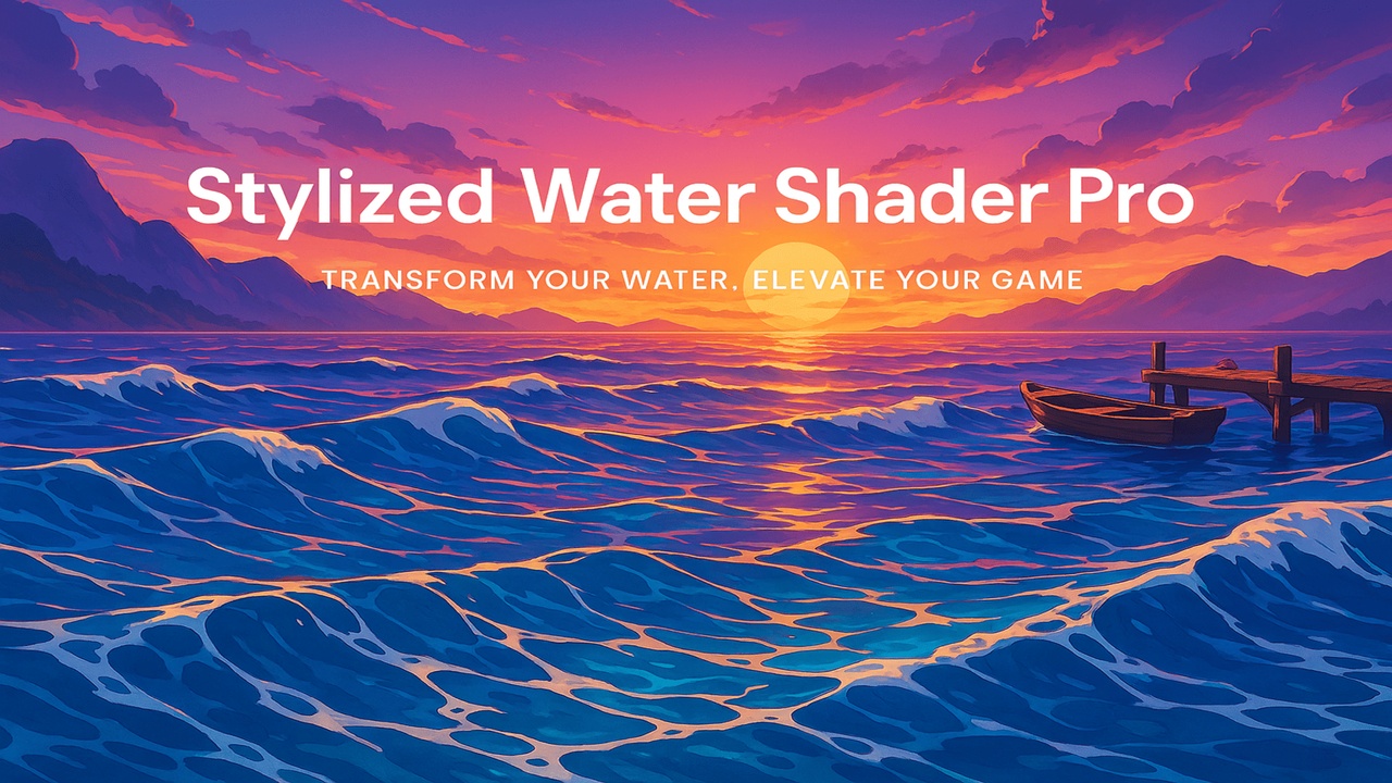 File multimediali per l'articolo Stylized Water Shader Pro: 1