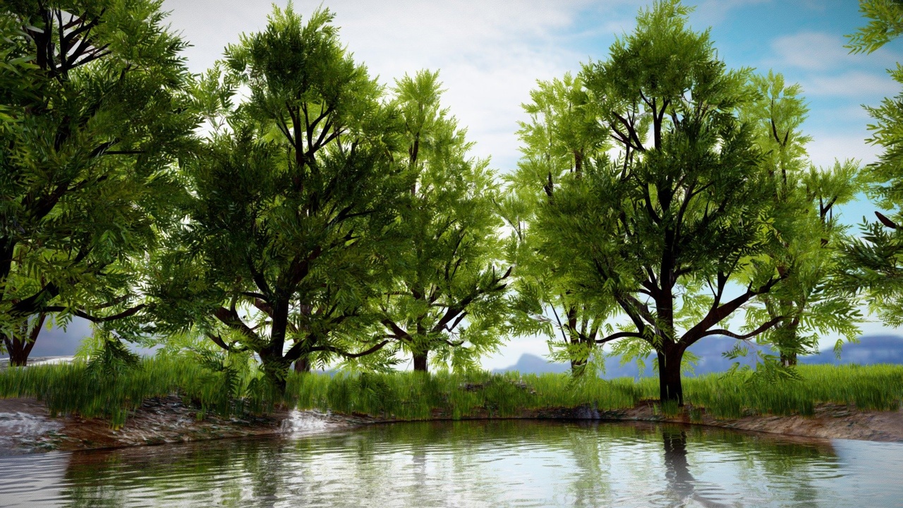 Media 1 for listing Low Poly Tree Scene Free
