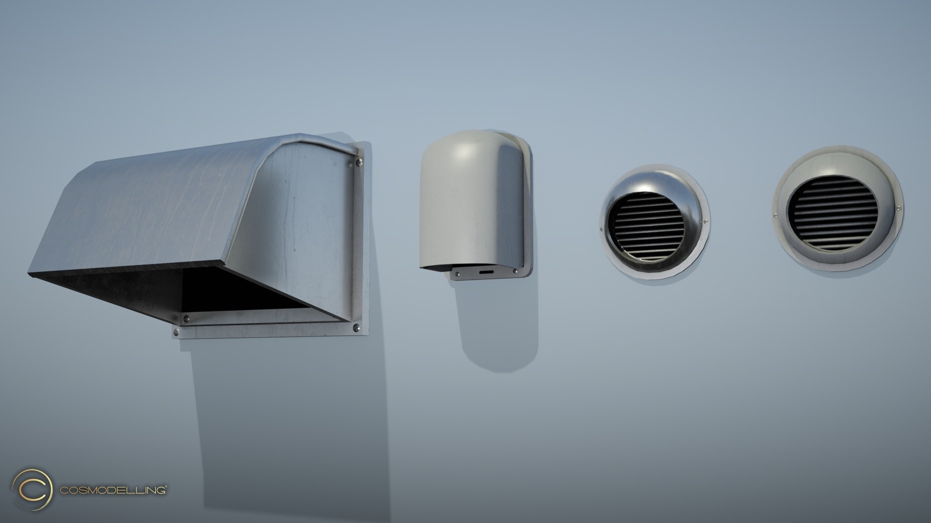 Media 1 for listing Japanese Outdoor Ventilation Hood Set