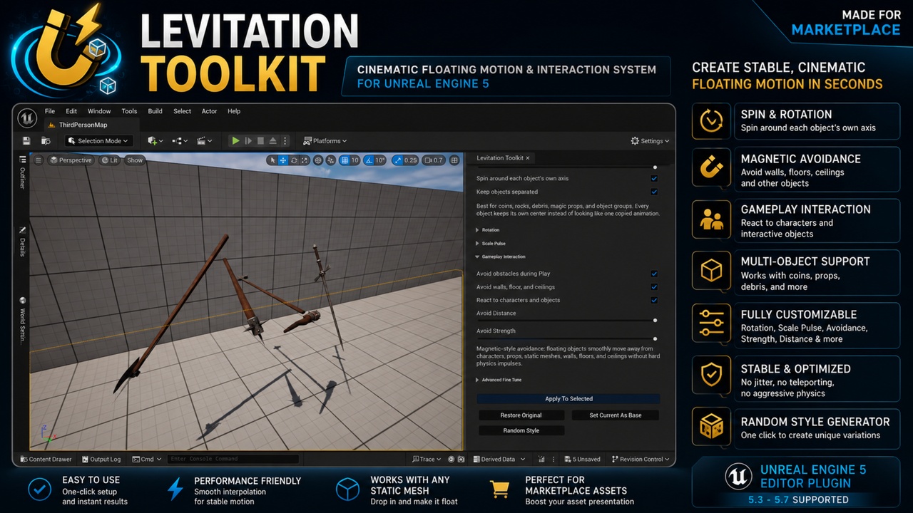 Levitation Toolkit | Fab