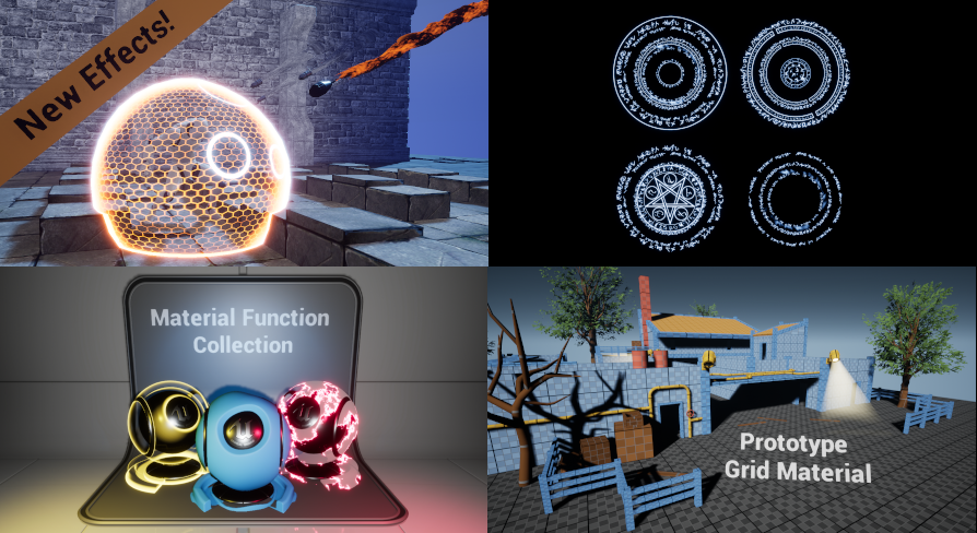 [Bundle] Materials & Effects Mix Pack | Fab