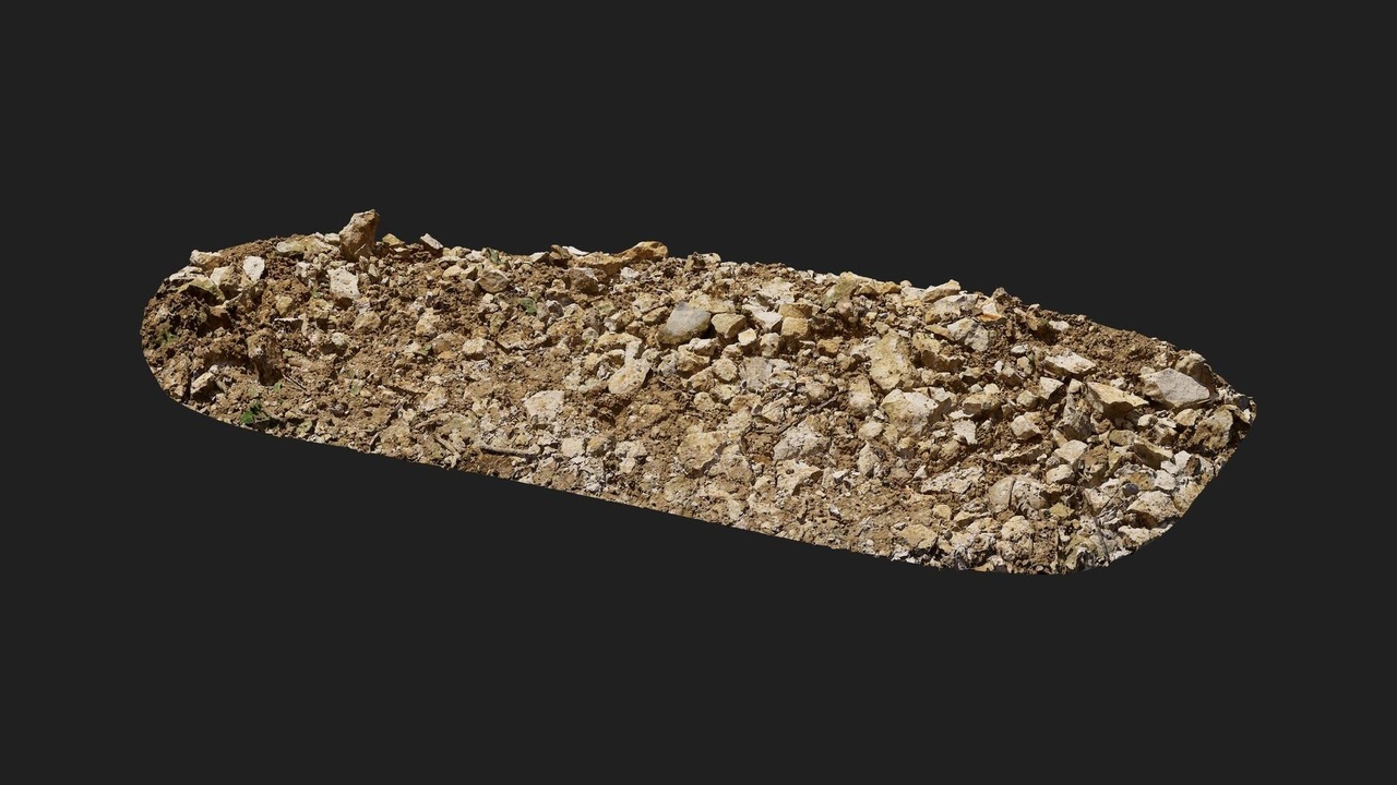Media 1 for listing Military Trenches Debris Pile Rock S