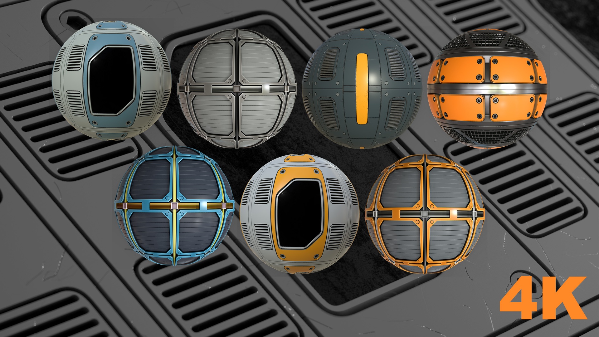 Media 1 for listing Premium Sci-Fi Material Pack