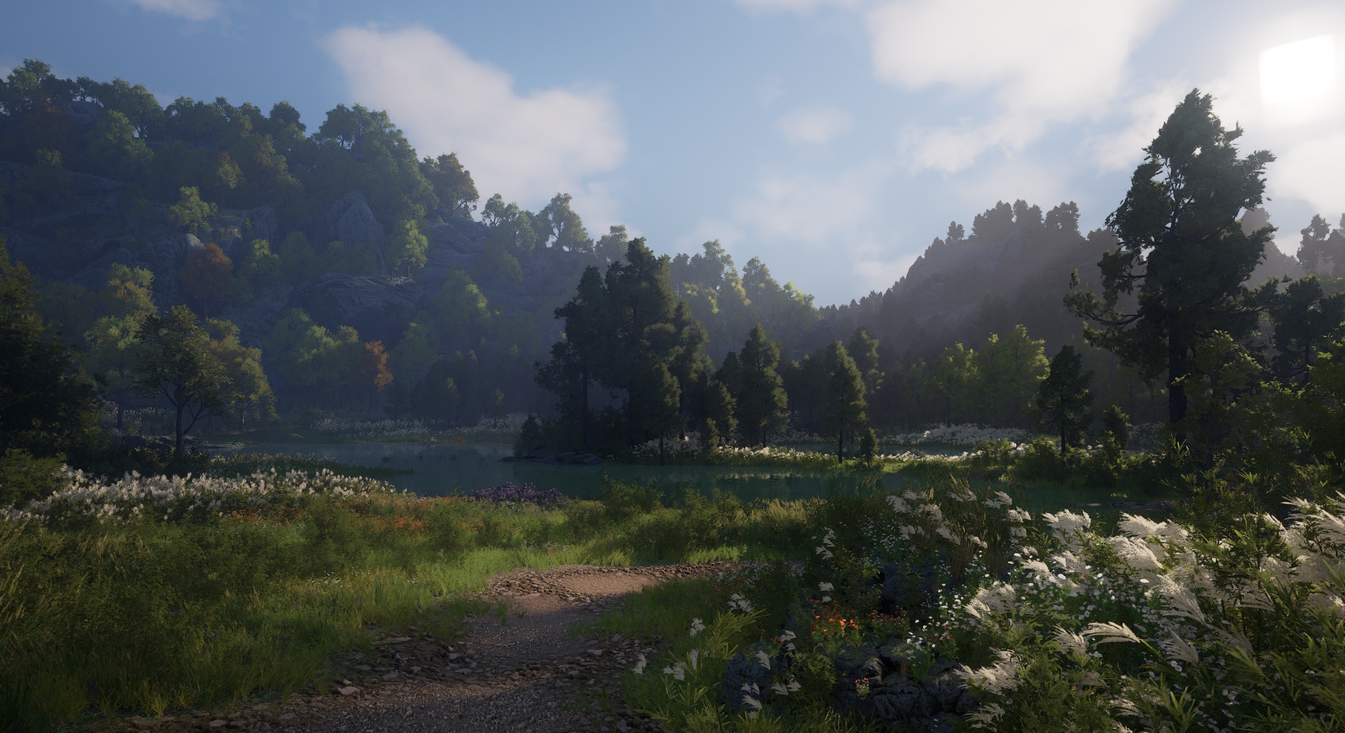 Media 1 for listing Ultimate Realistic Nature Pack: Mountains, Forest & Wildflower Lake