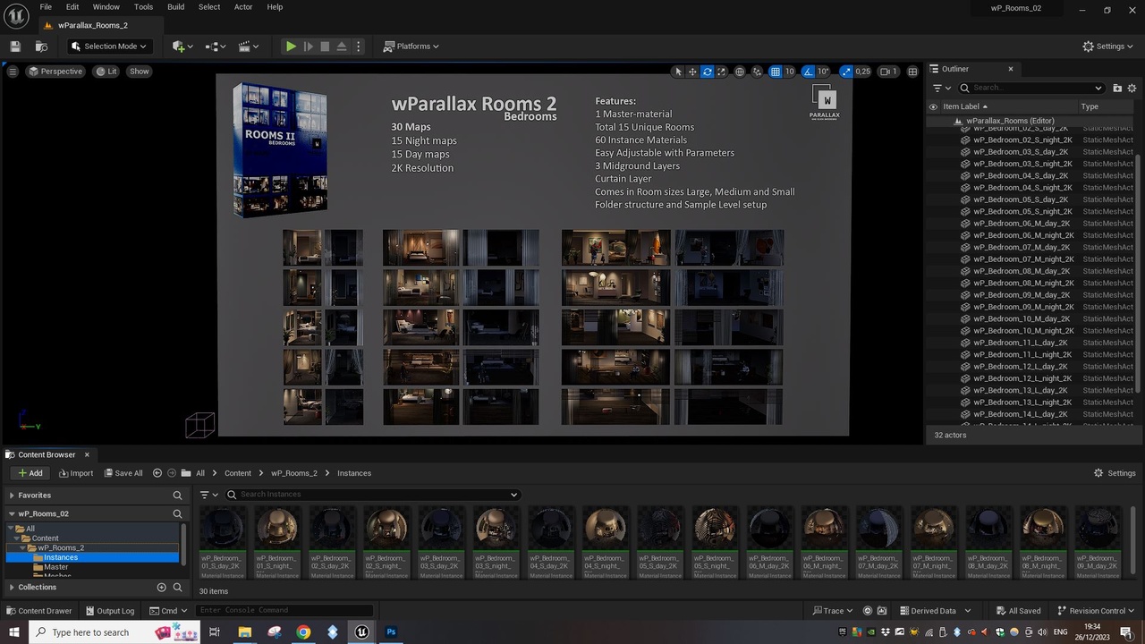Media 1 for listing wParallax Rooms 2 Bedrooms