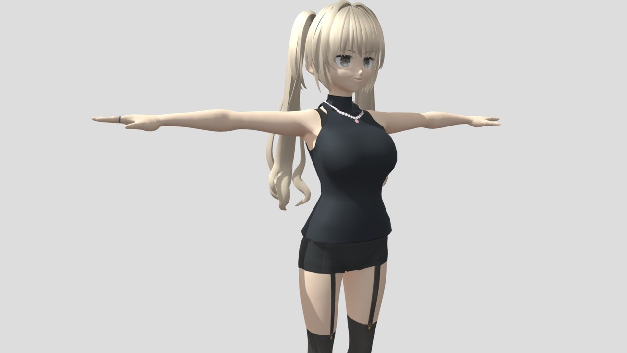 Media 1 for listing 【Anime Character】Casual Female (V3/Unity 3D)