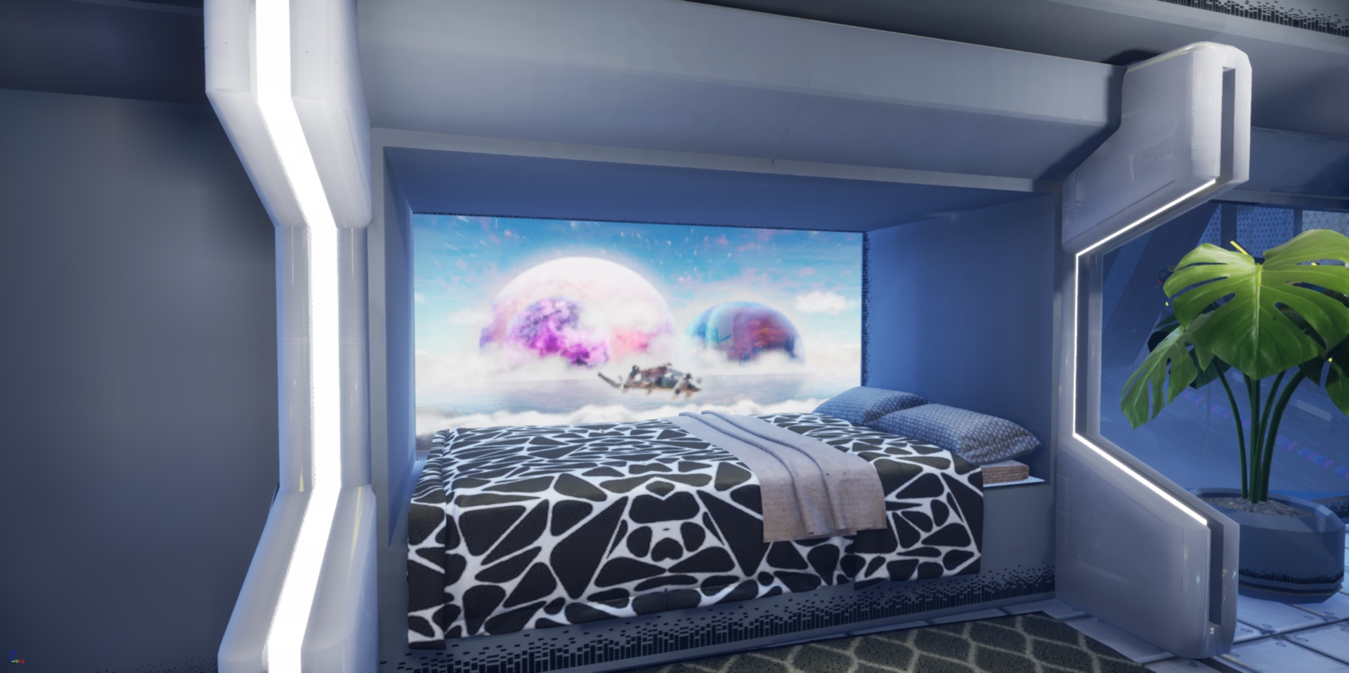 Media 1 for listing Modular Sci-fi Living Quarters / Room Volume 1