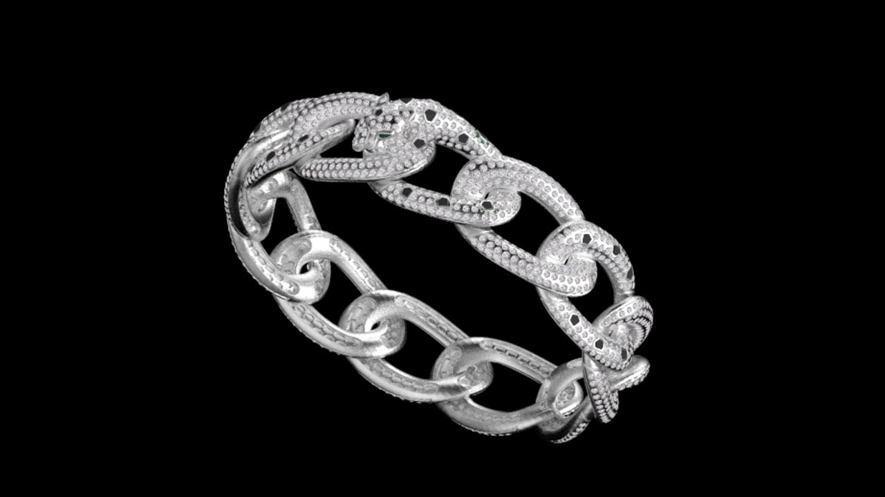Media 1 for listing Bracelet panther