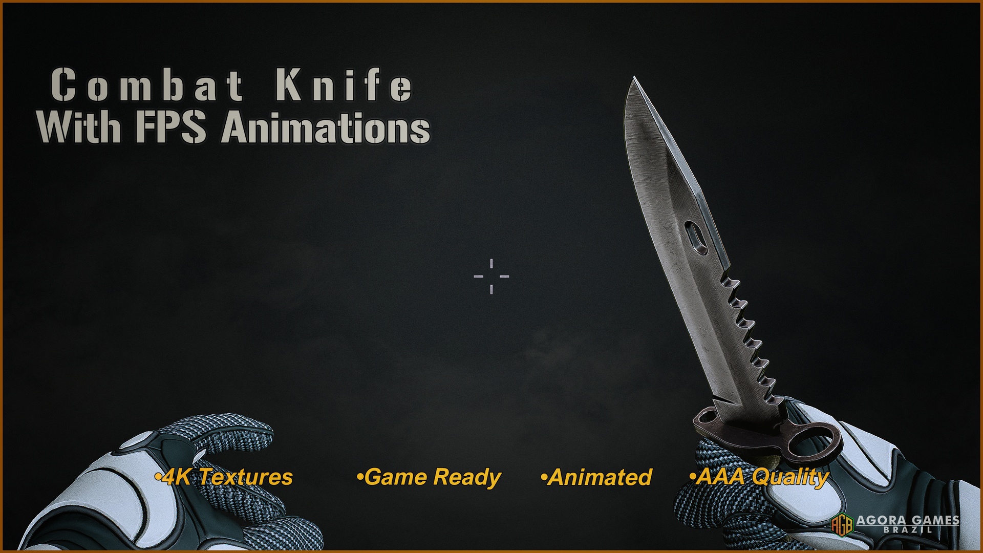 Media 1 for listing Combat Knife With FPS Animations