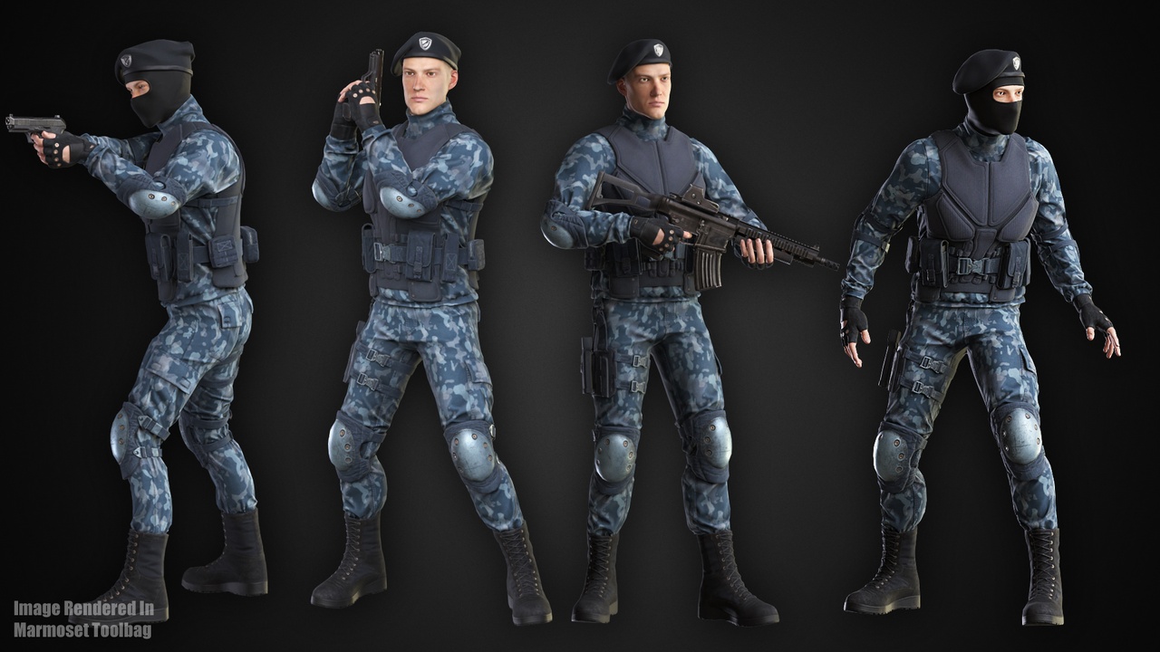 Media 1 for listing Military Spy Winter Skin