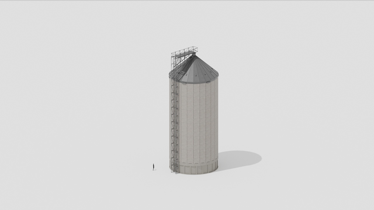 Media 1 for listing Industrial Grain Silo 00