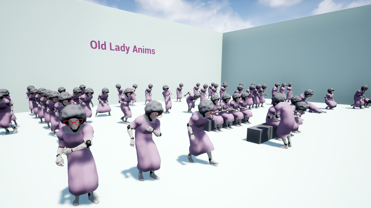 商品 Old Lady Anims 的媒体 1