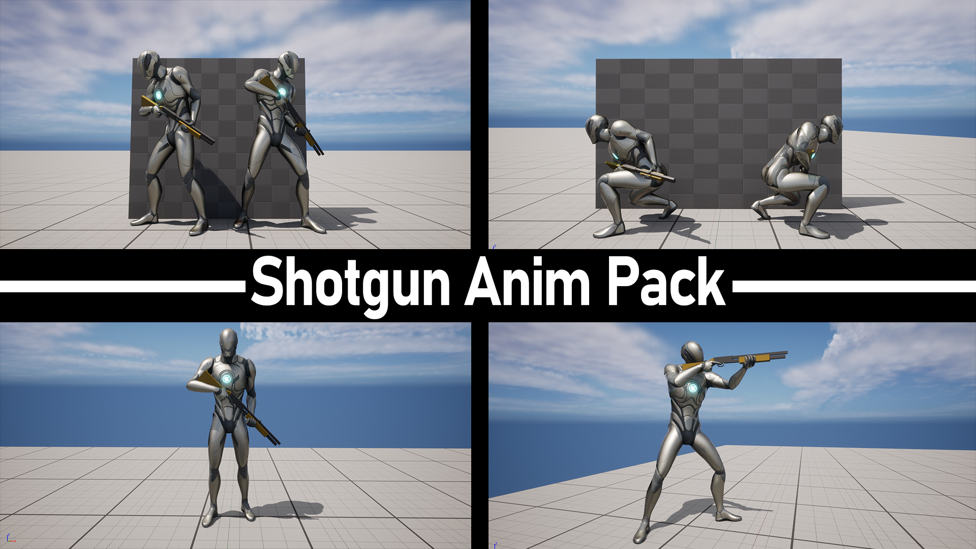 Shotgun Anim Pack | Fab