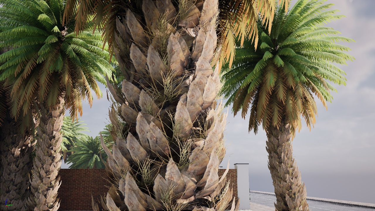 Media 1 for listing HighPoly Palm Tree 2