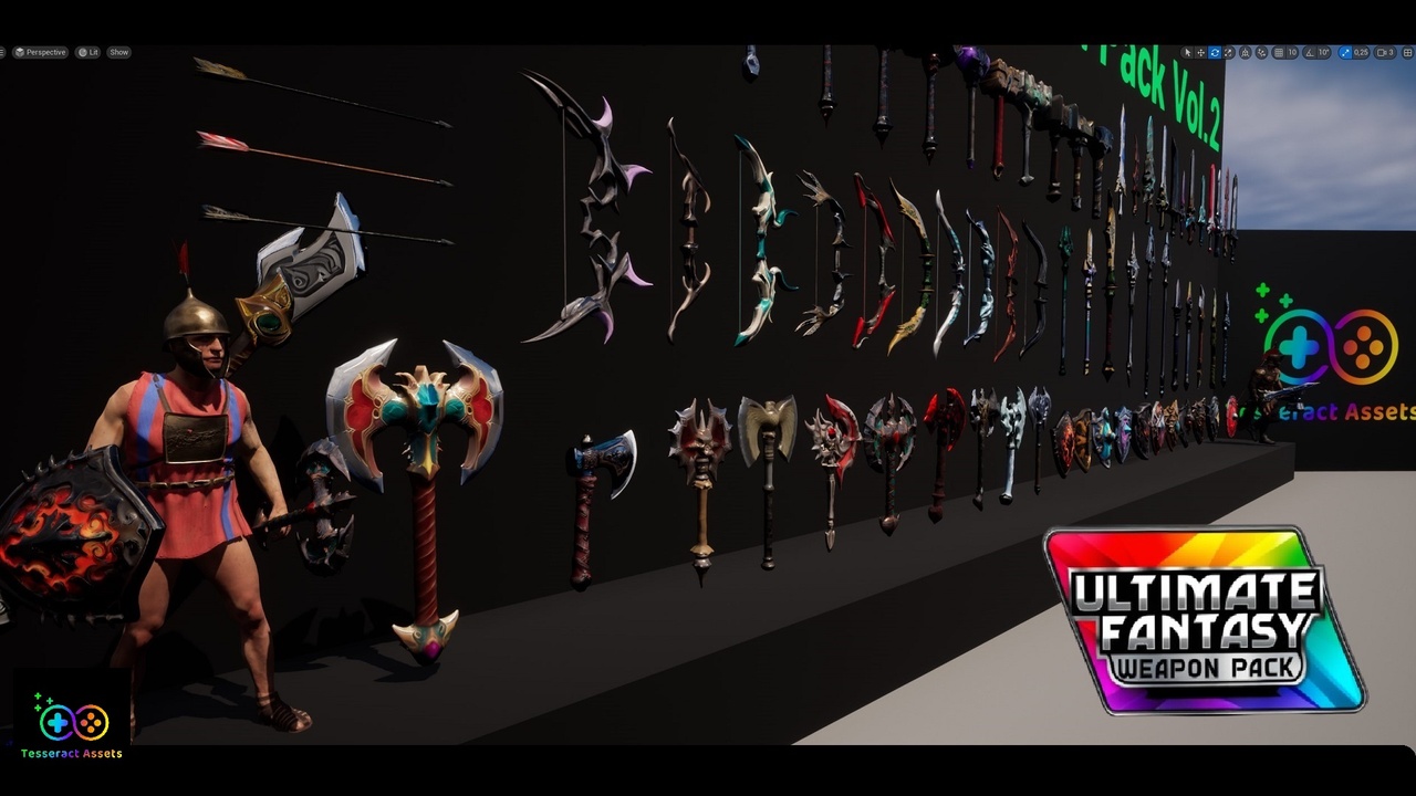 Media 1 for listing Ultimate Fantasy Weapon Pack Vol2