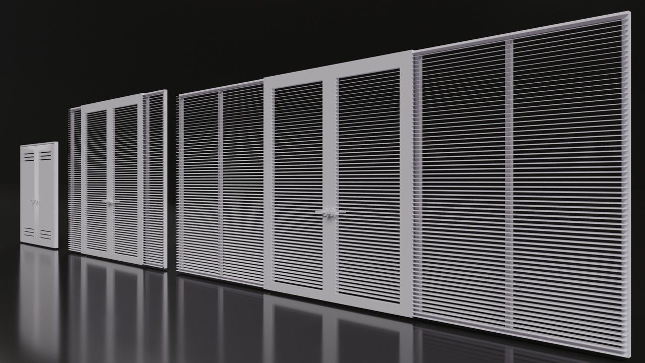 Media 1 for listing 30 Architectural Openings – Doors & Windows 3D Model Pack