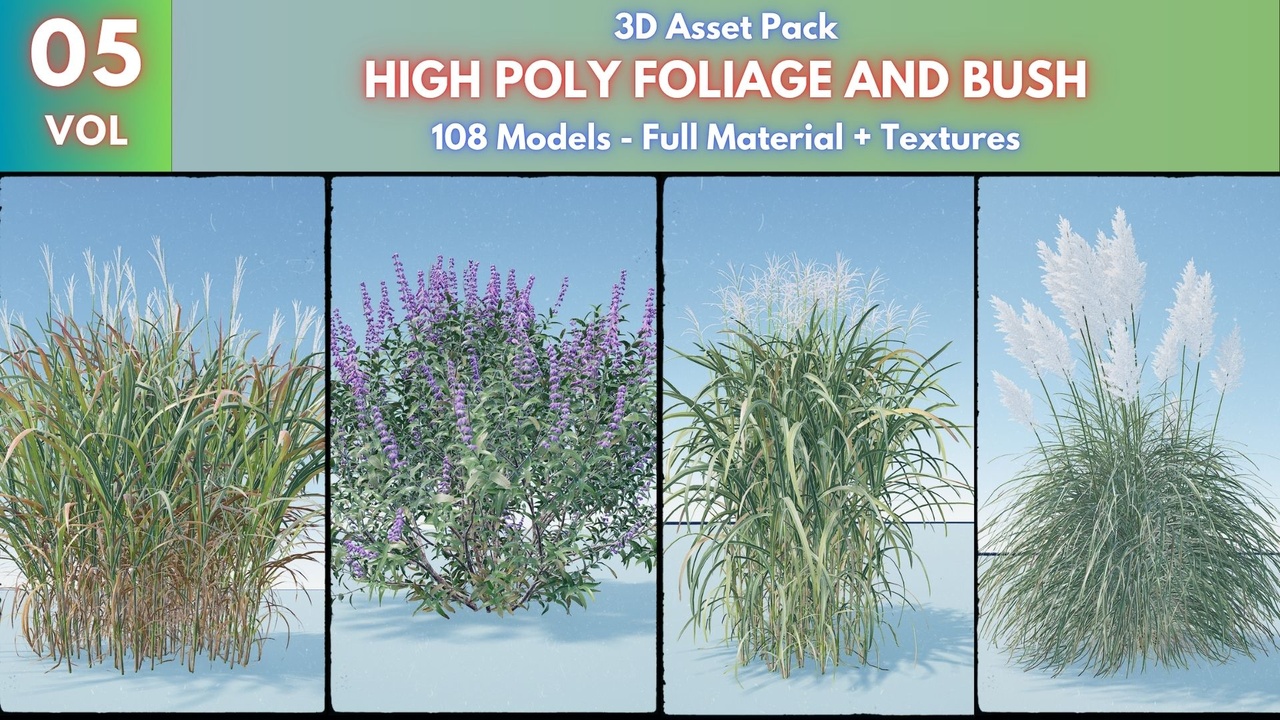 出品High Poly Foliage and Bush Pack 5のメディア1