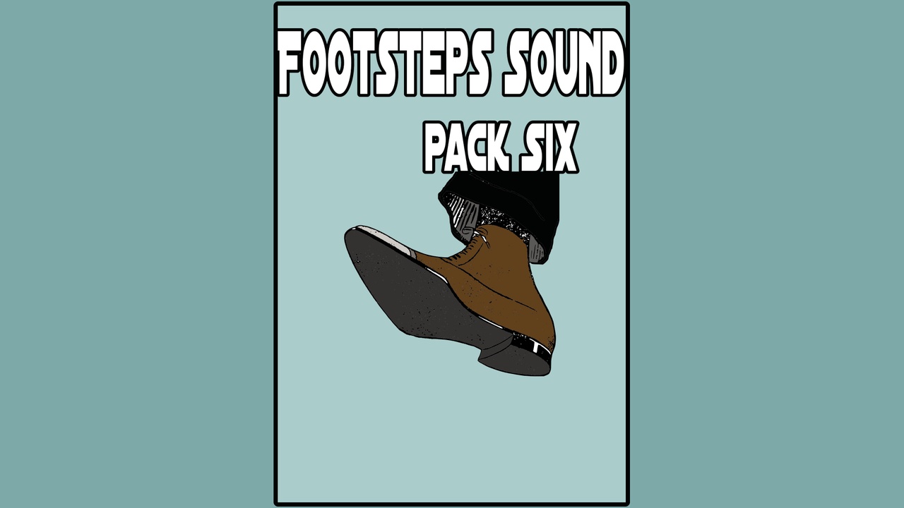 Media 1 for listing Footsteps Sound pack Six