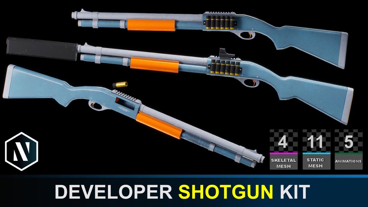Media 1 for listing Developer SHOTGUN Kit - Starter Pack