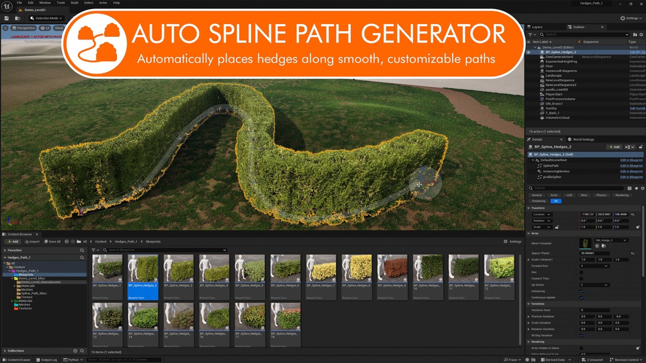 Media 1 for listing Hedges Path BUNDLE PACK
