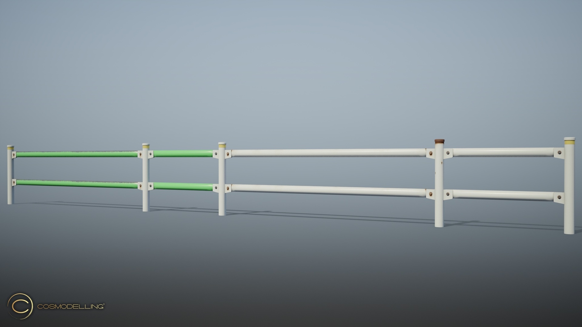 Media 1 for listing Japanese Two-Pipe Barrier Set (Tama Area)
