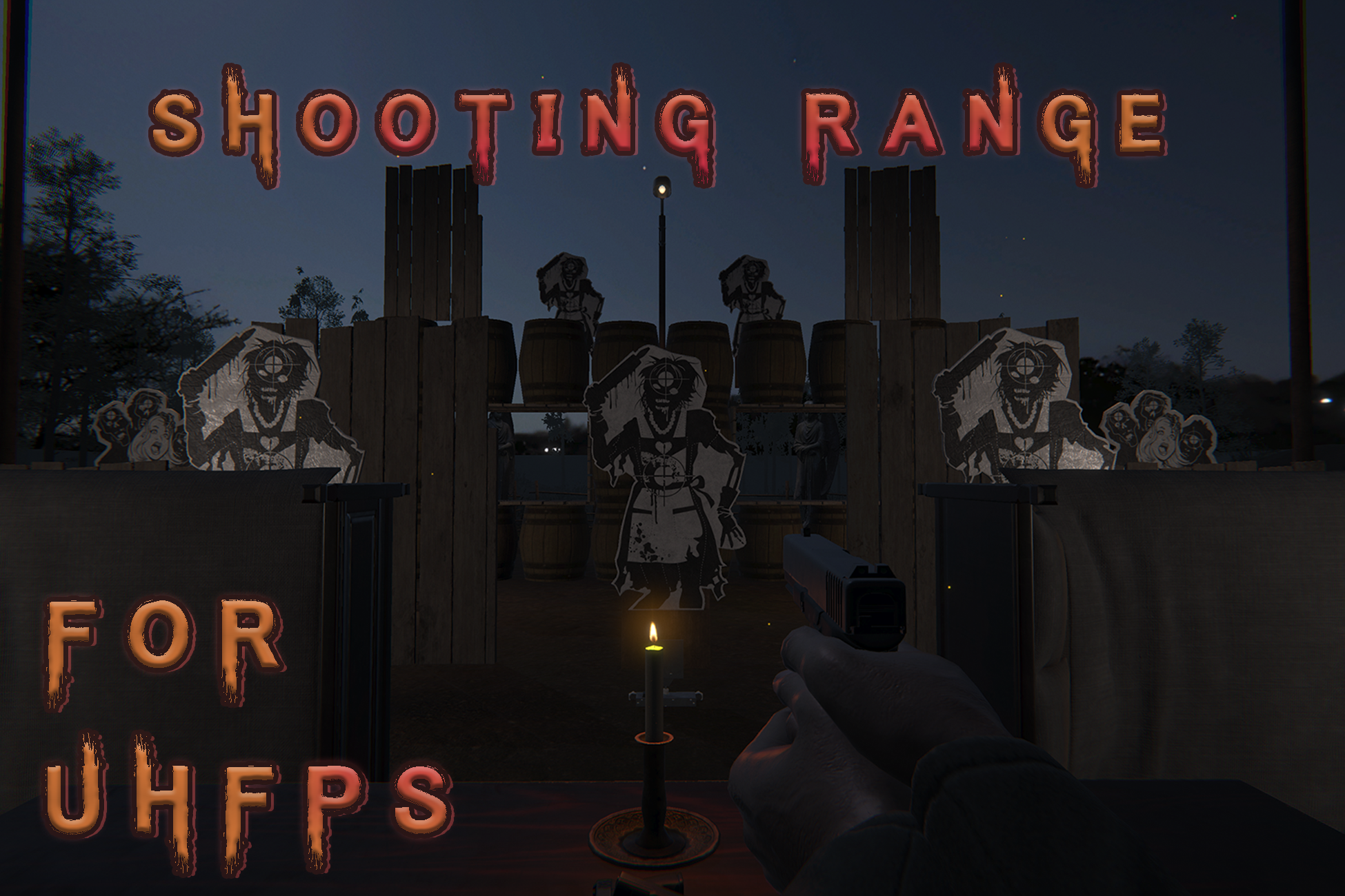 Shooting Range for Ultimate Horror FPS Kit | Fab