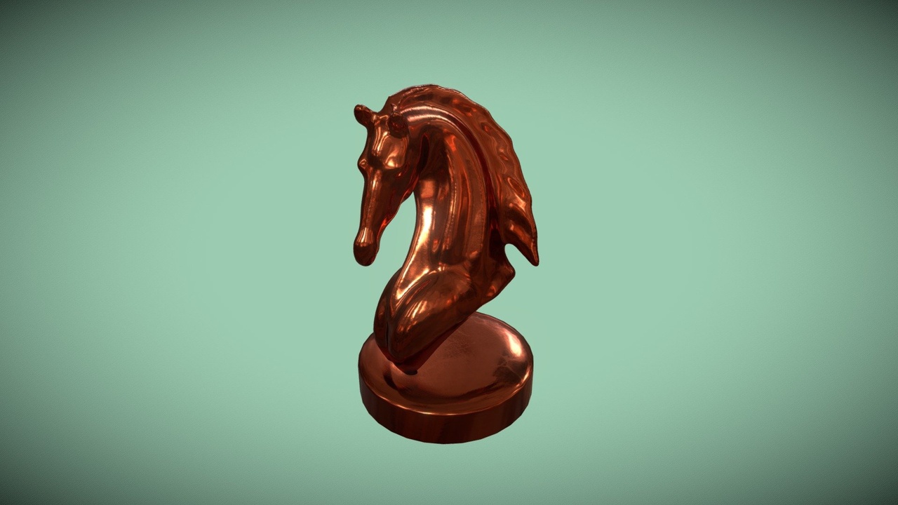 Media 1 for listing Horse bust