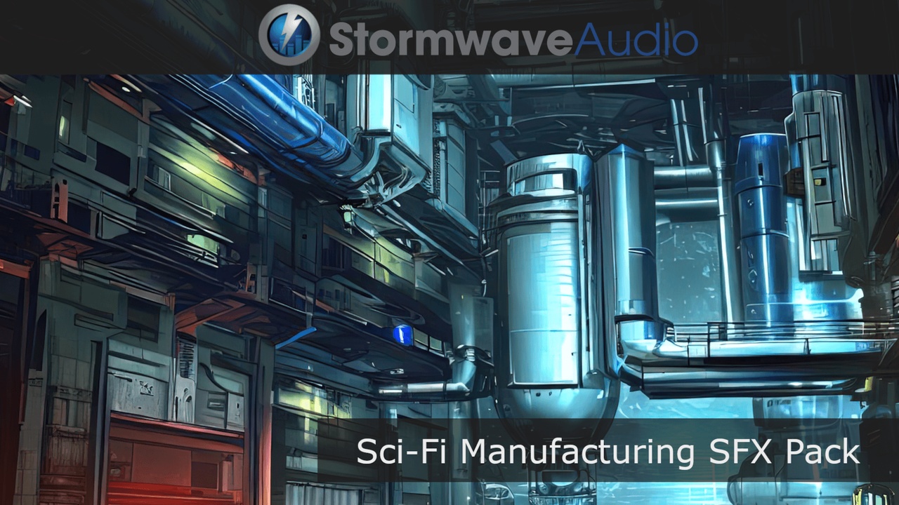 Media 1 for listing Sci-Fi Manufacturing Sound Effects Pack