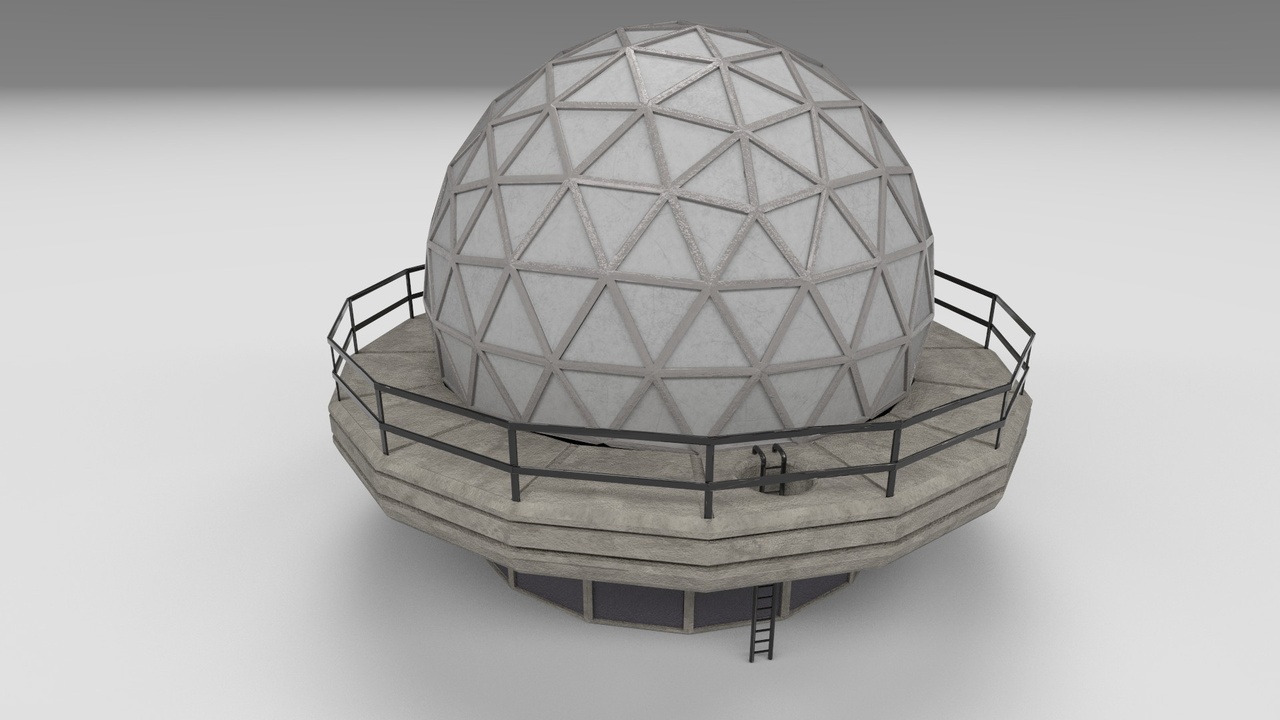 Media 1 for listing Geodesic Radar Dome Station