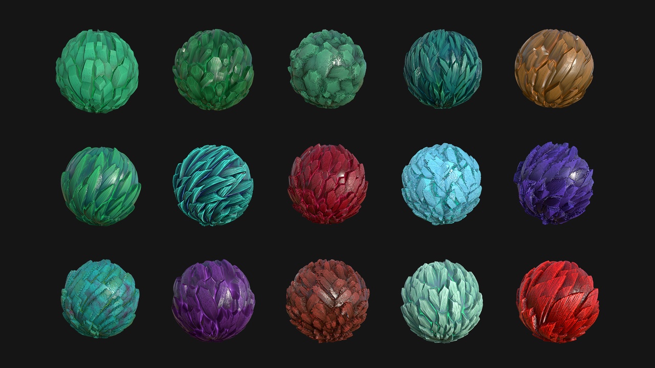 Media 1 for listing Pack Crystals Textures