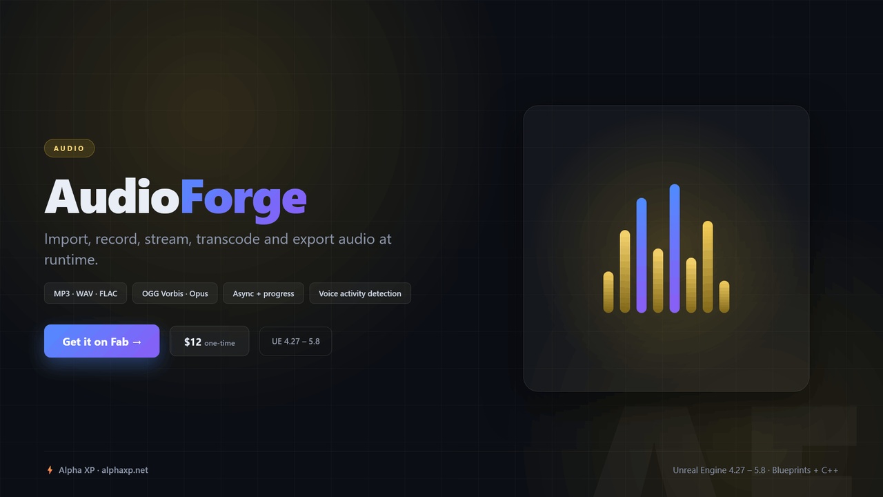 Media 1 for listing AudioForge