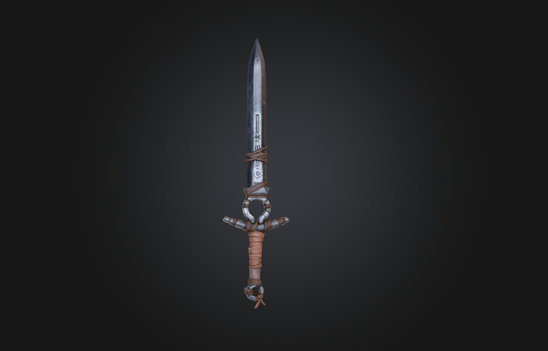Ritual Iron Dagger – Dark Fantasy Blade Weapon | Fab