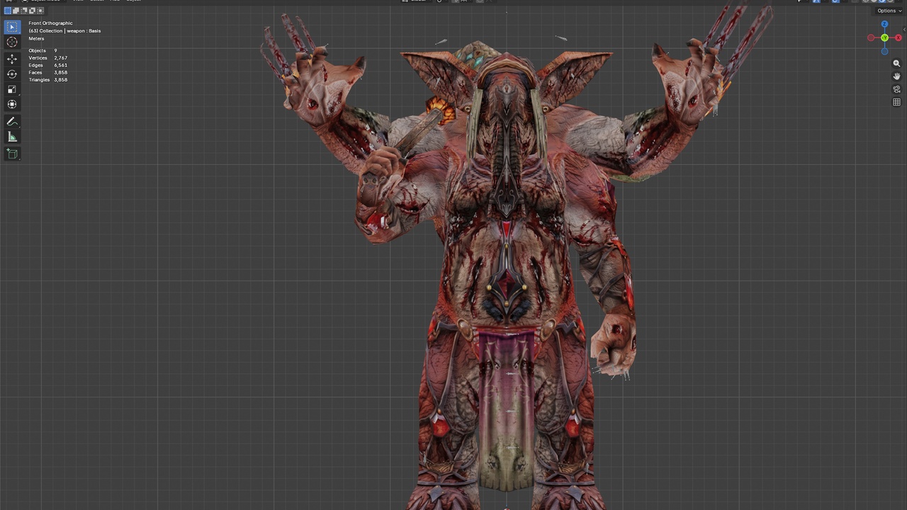 Media 1 for listing Rakshasa Vorn - Keeper of the Broken Idol - Free Version (Idle Animation)