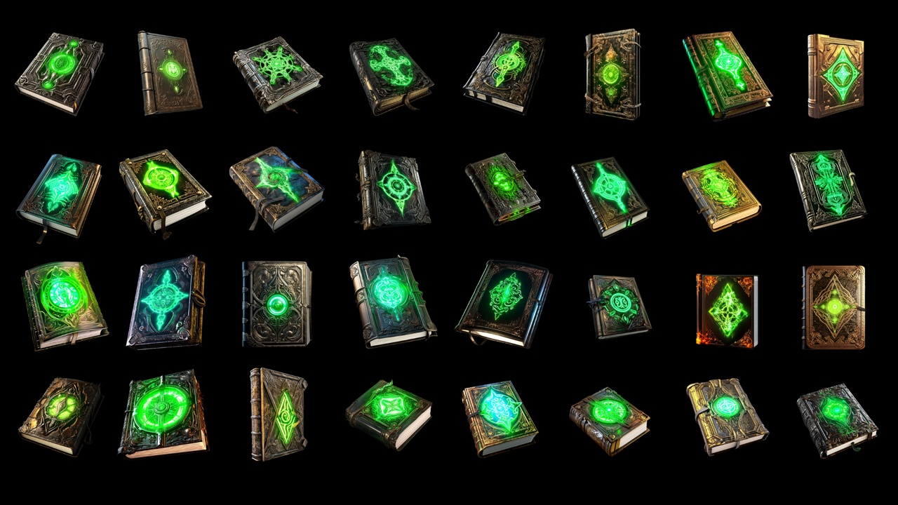 Media 1 for listing Green Books - Icon Pack