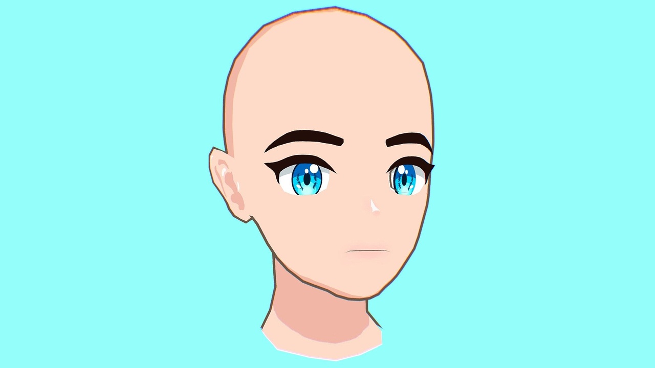 Media 1 for listing Free Pack - Anime Head