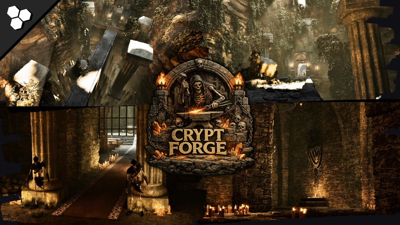 Media 1 for listing CryptForge (Modular Dungeon, Crypt, Catacombs, Underground Ruins, Modular Ruins)