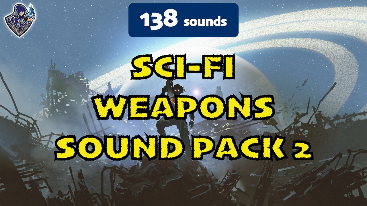 Media 1 for listing Sci-Fi Weapons Sound Pack 2