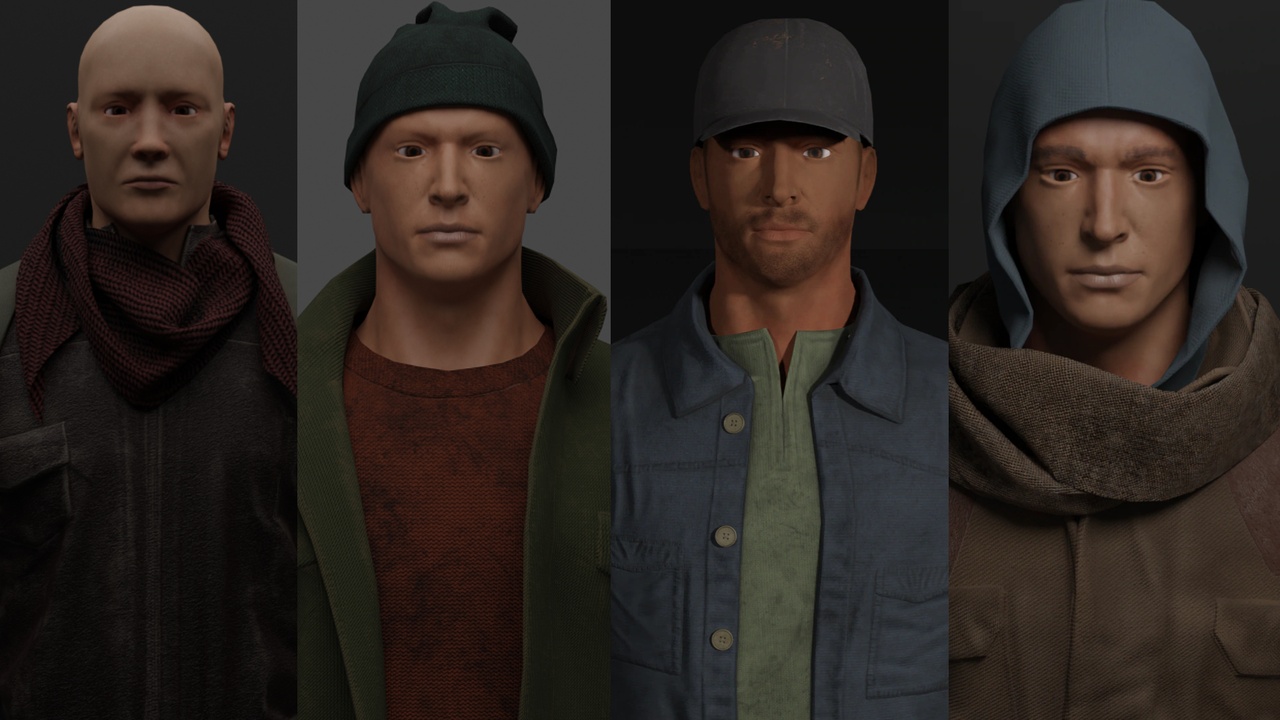 Media 1 for listing Survivor Characters Pack