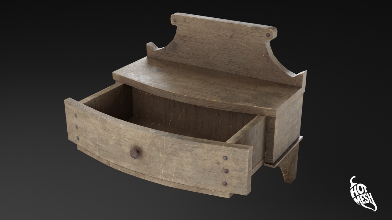 Media 1 for listing OPTIMIZED MEDIEVAL SHELF