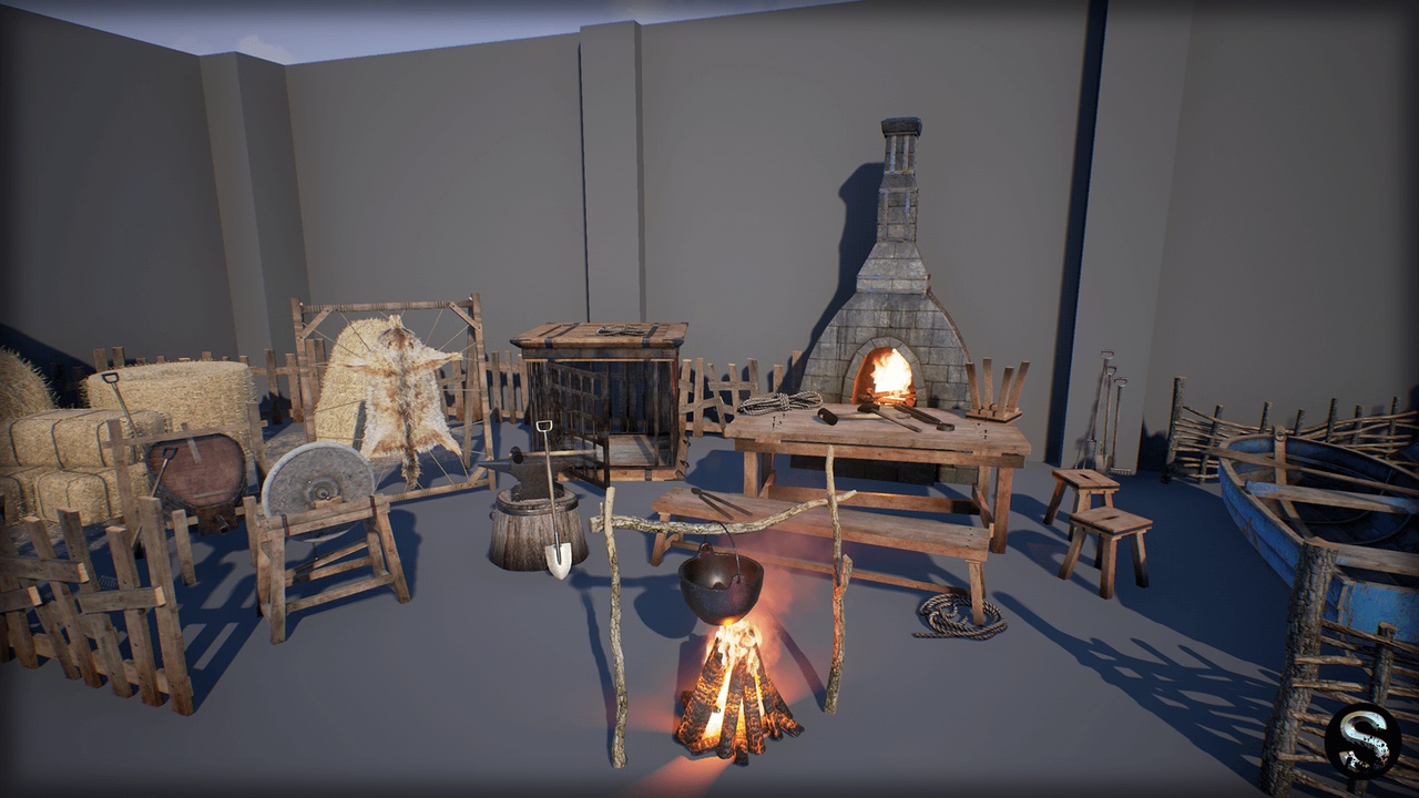 Media 1 for listing Medieval Props Pack 2