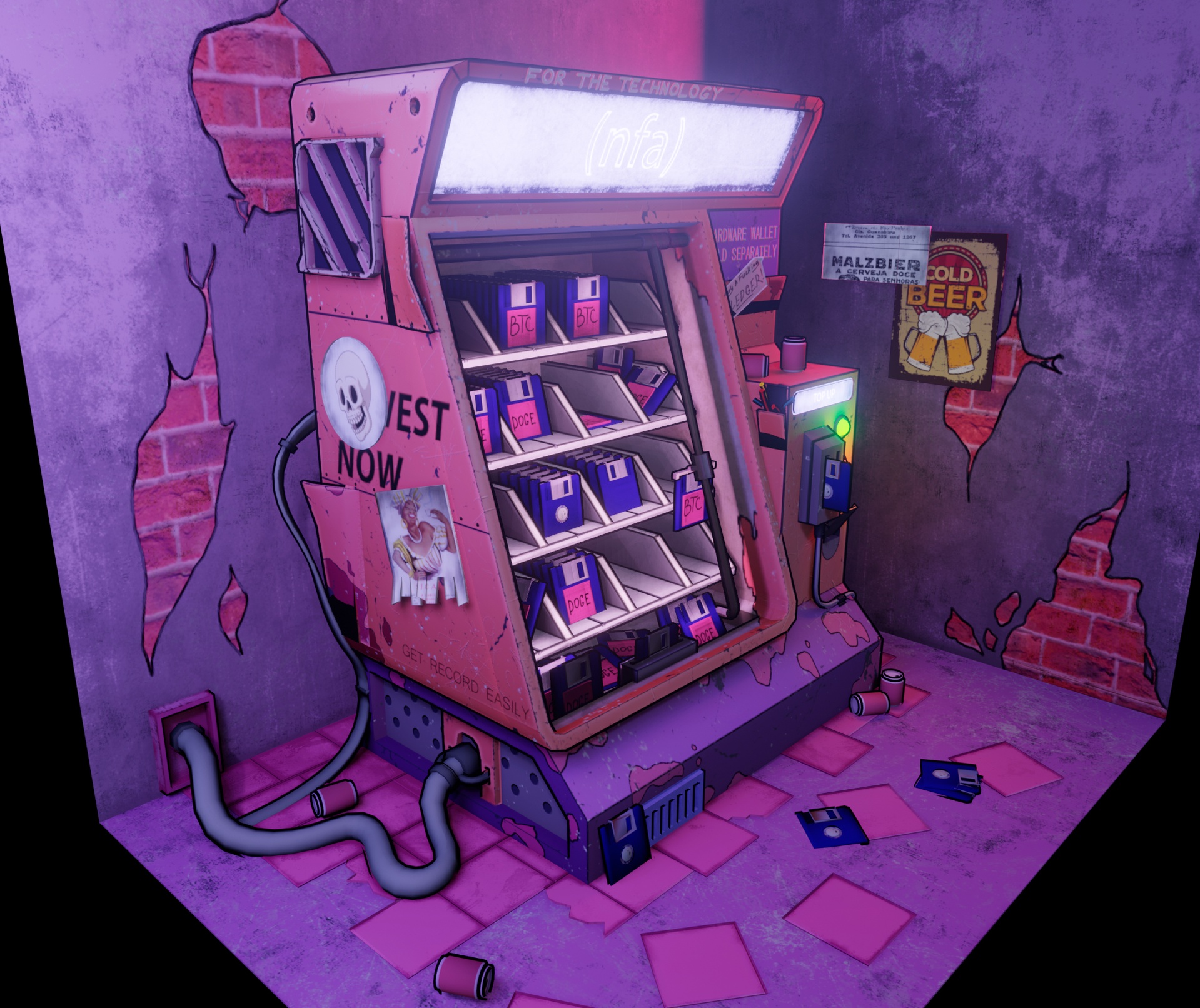 Media 1 for listing Sci-fi Vending Machine