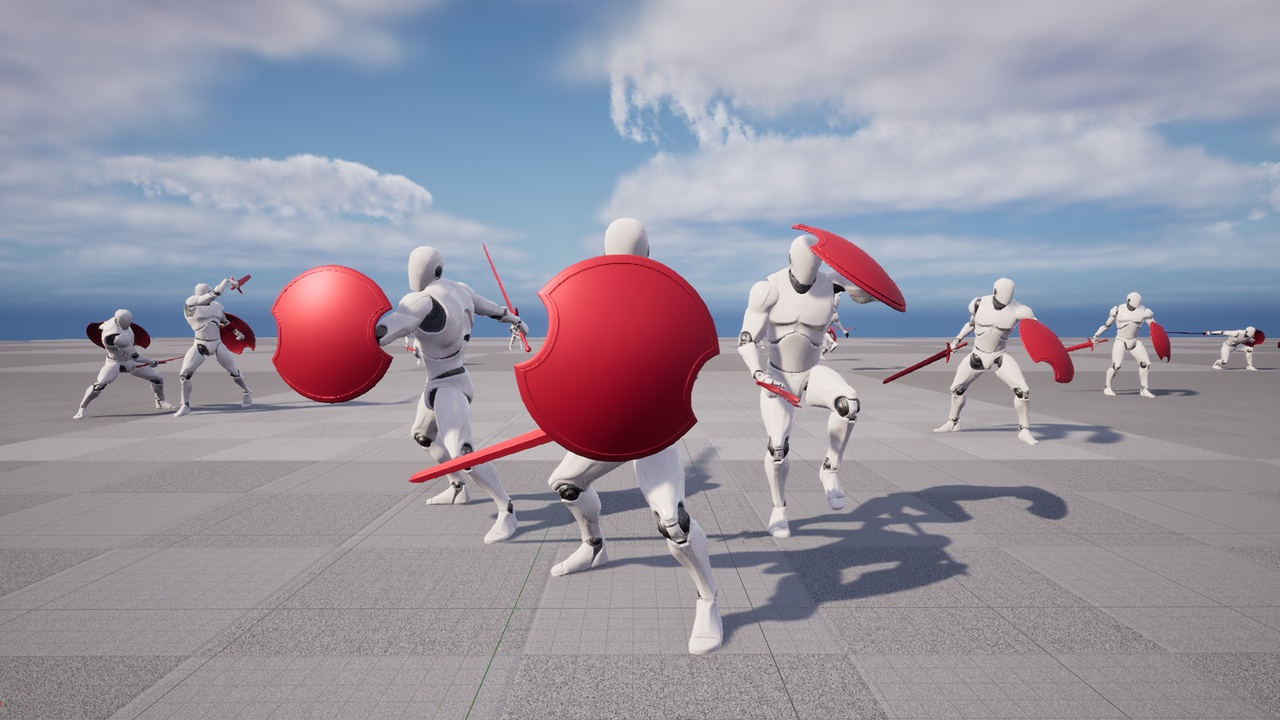 Media 1 for listing Dynamic Sword Shield Animations