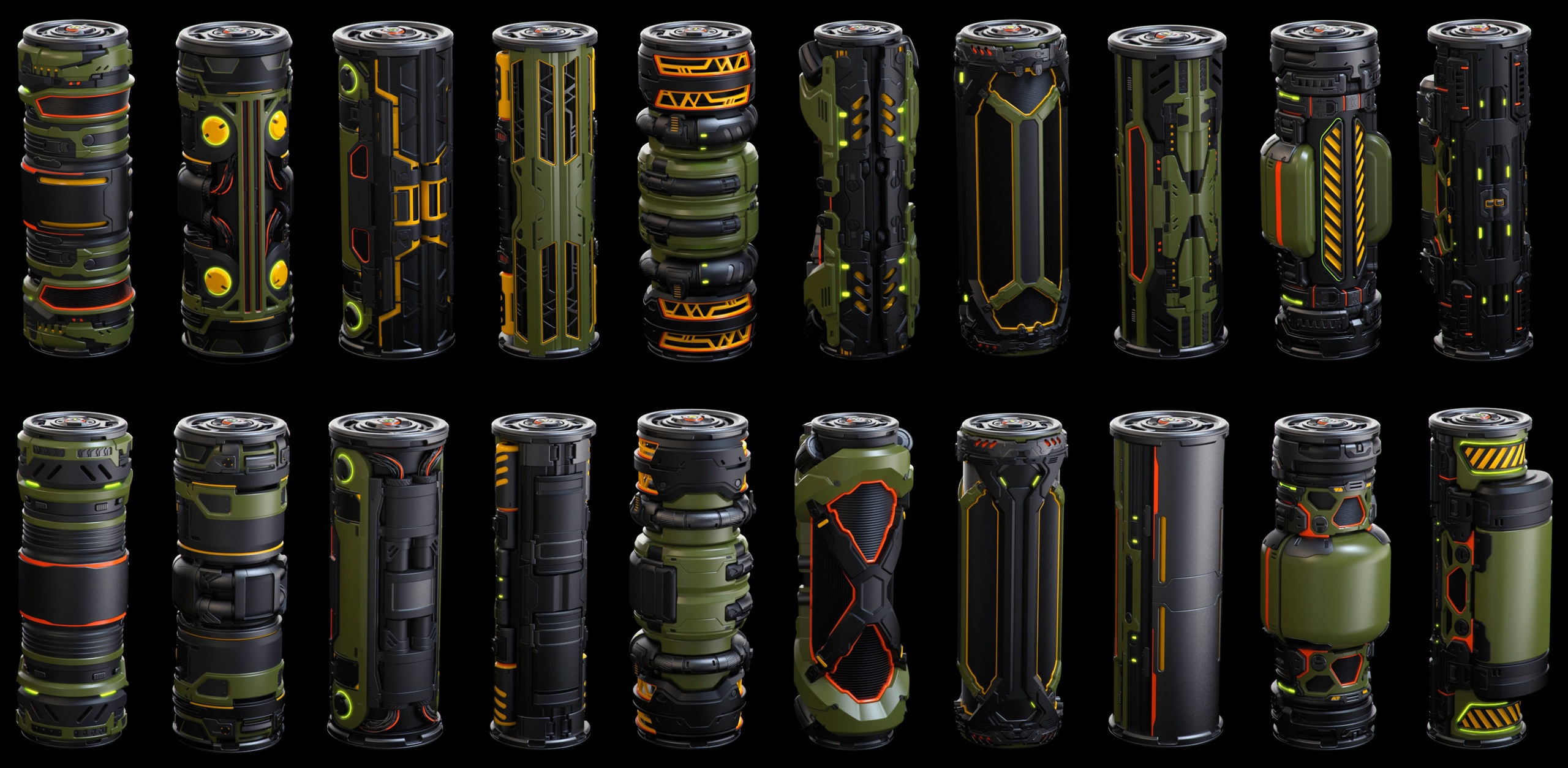 Media 1 for listing SciFi Barrels set