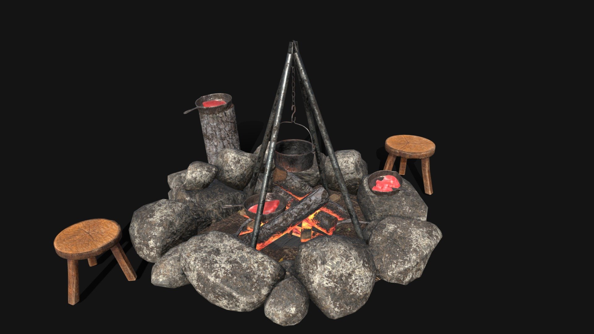 Cooking Campfire | Fab
