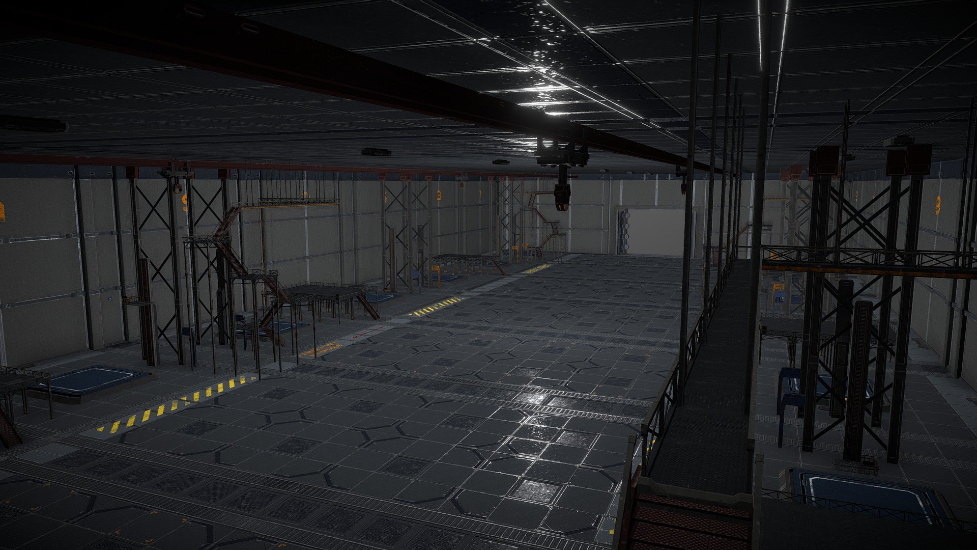 Modular Mech Hangar | Fab