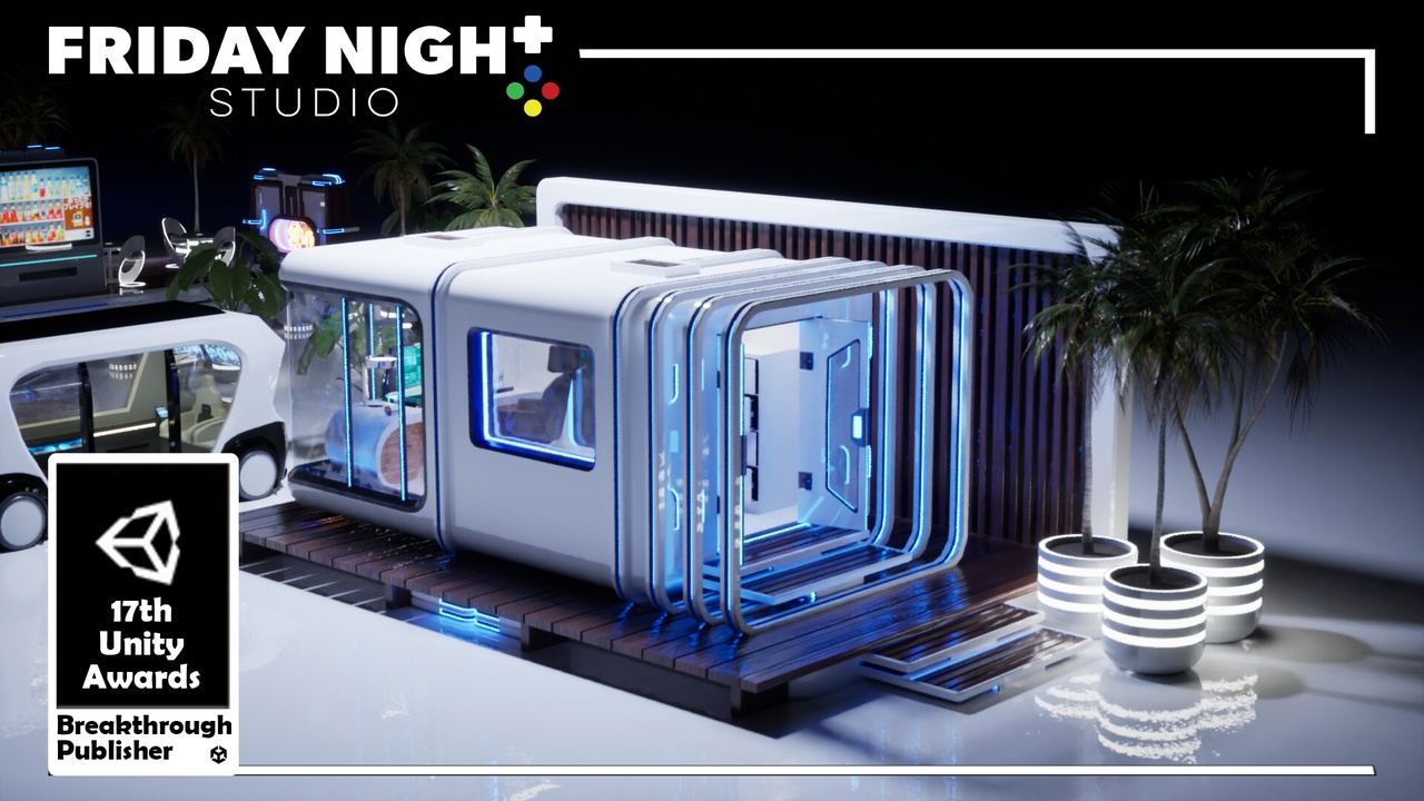 Media 1 for listing Futuristic Cabin Pod – Sci-Fi tiny home