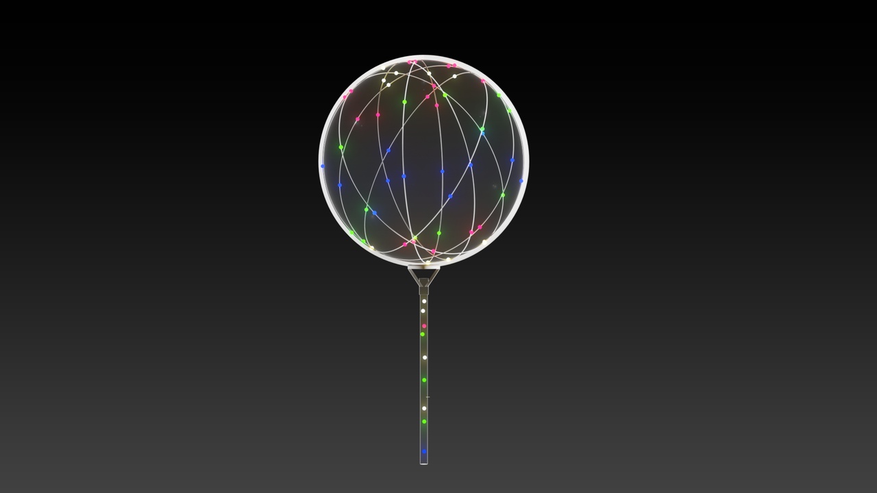 Media 1 for listing Bubble LED Light Up Balloon